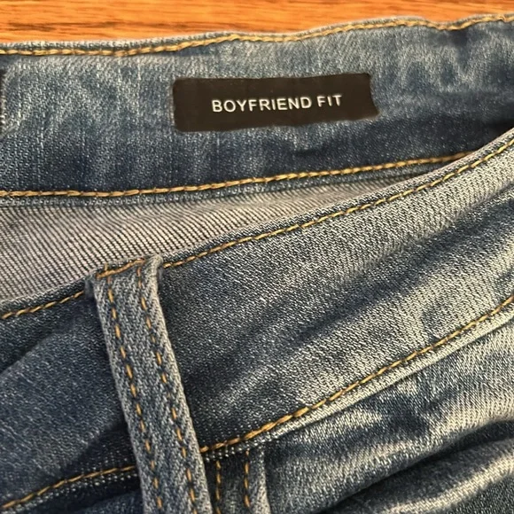 Judy Blue High Waisted Boyfriend Destroy STRETCH Denim 24w Jeans 88404 Plus Size - Picture 6 of 12